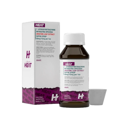 Heat Sippin Syrup 60mg 7-Hydroxy